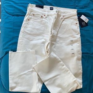 Gap white Jean